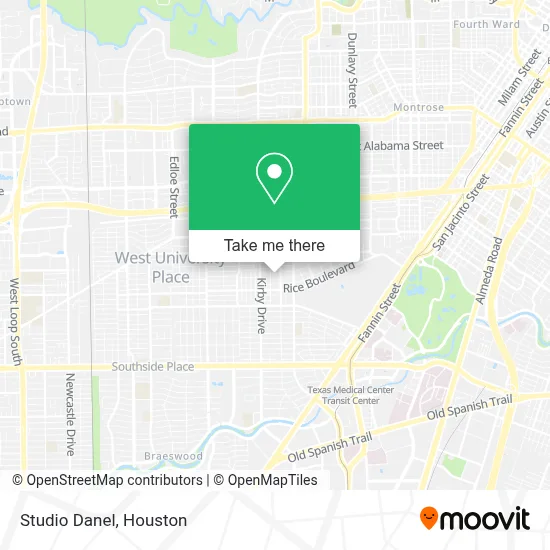 Studio Danel map