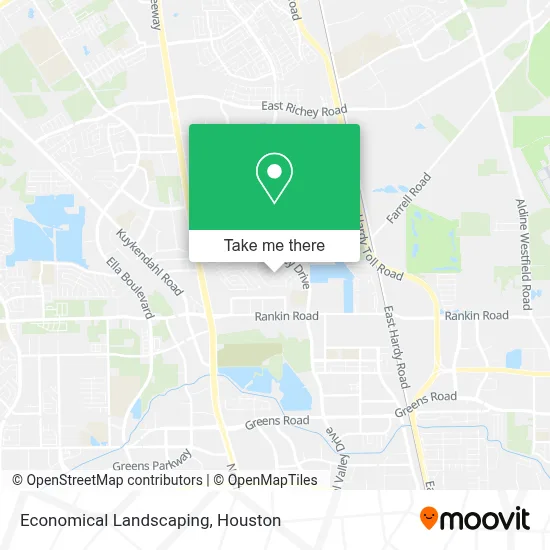 Economical Landscaping map