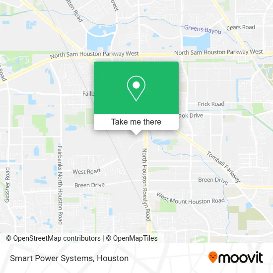 Smart Power Systems map