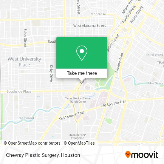 Chevray Plastic Surgery map