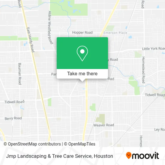 Jmp Landscaping & Tree Care Service map