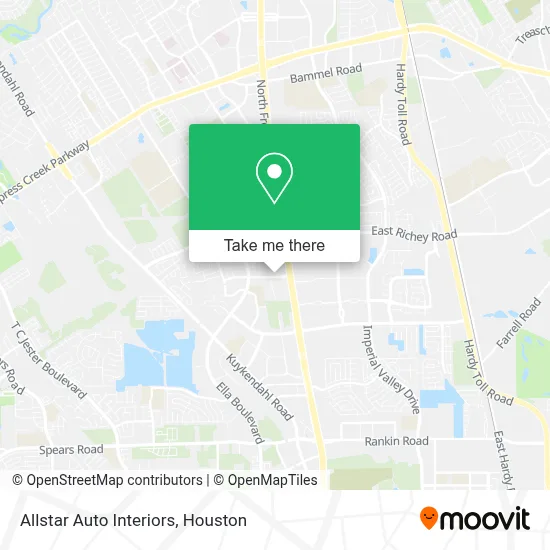 Allstar Auto Interiors map
