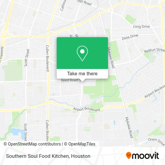 Southern Soul Food Kitchen map