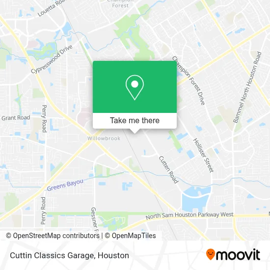 Cuttin Classics Garage map