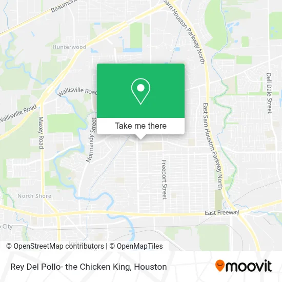 Rey Del Pollo- the Chicken King map