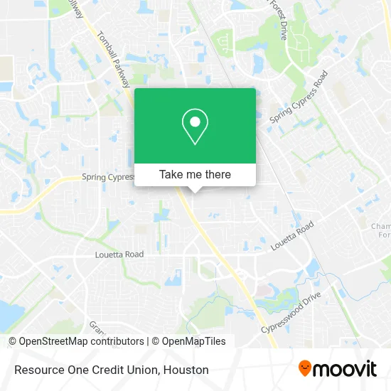 Resource One Credit Union map