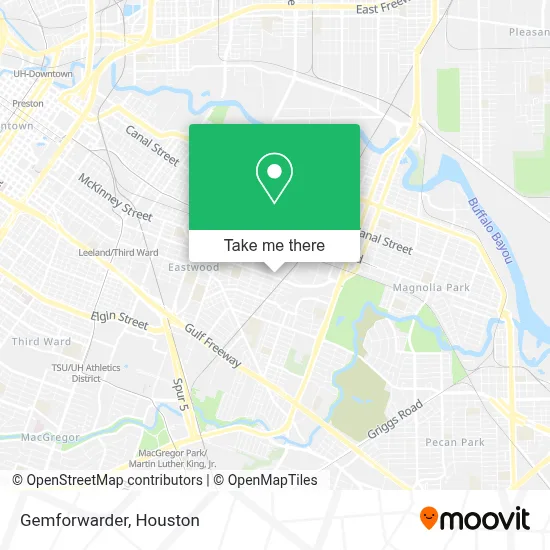 Gemforwarder map