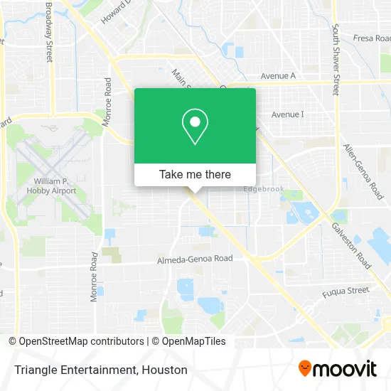Triangle Entertainment map