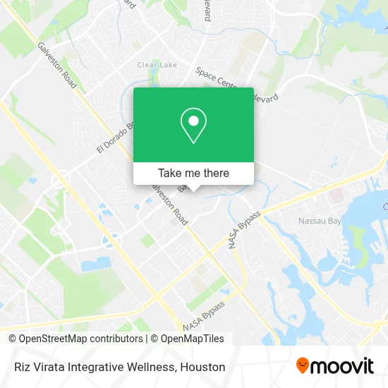 Riz Virata Integrative Wellness map