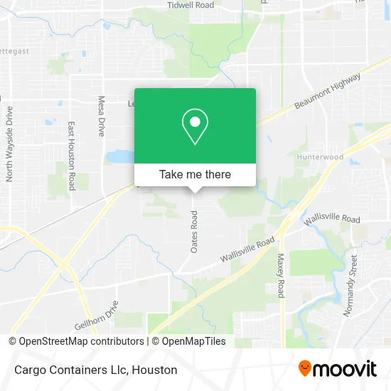 Cargo Containers Llc map