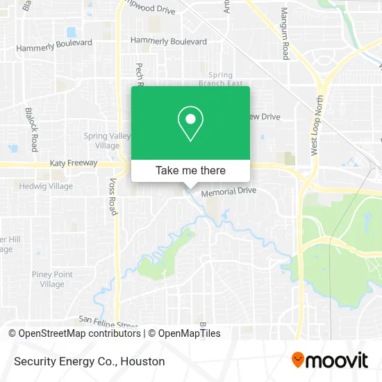Security Energy Co. map