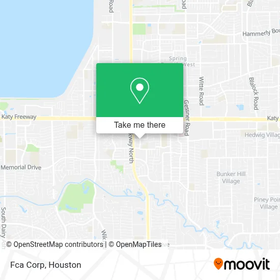 Fca Corp map