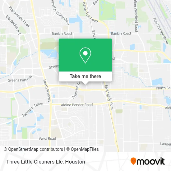 Three Little Cleaners Llc map