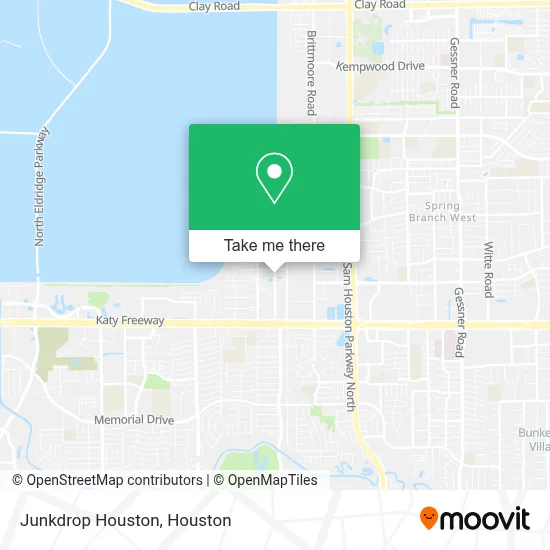 Junkdrop Houston map