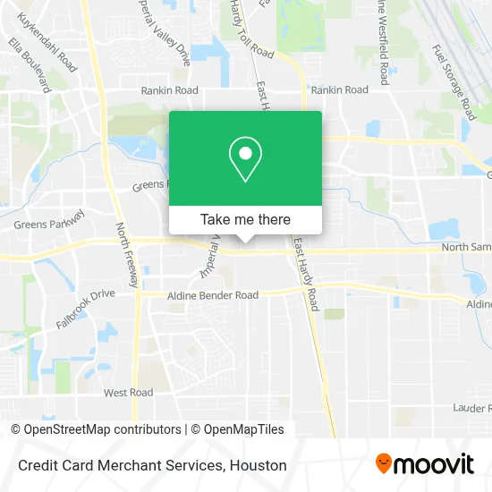 Credit Card Merchant Services map