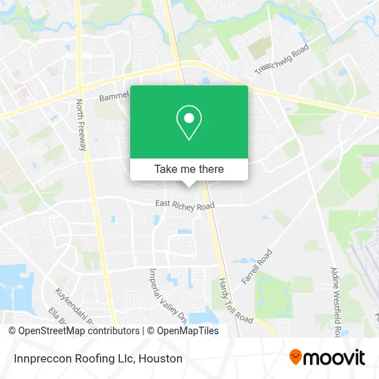 Innpreccon Roofing Llc map