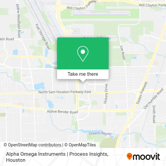 Alpha Omega Instruments | Process Insights map