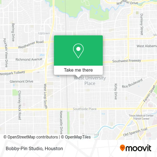 Bobby-Pin Studio map