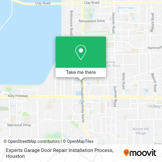 Experts Garage Door Repair Installation Process map