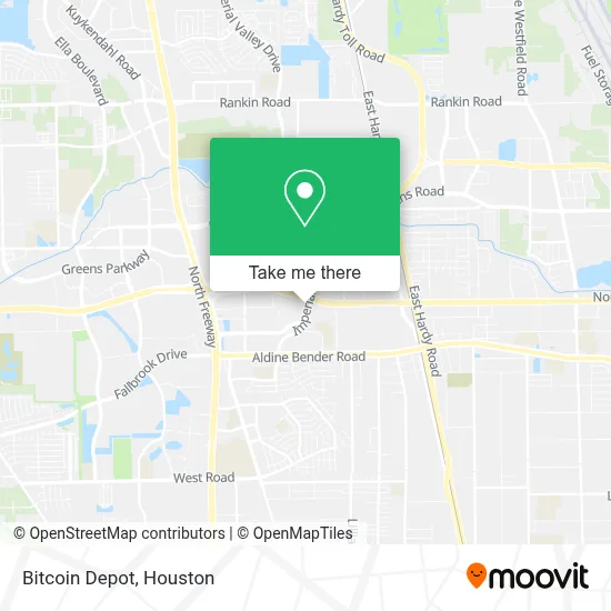 Bitcoin Depot map