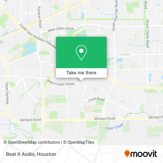 Beat It Audio map