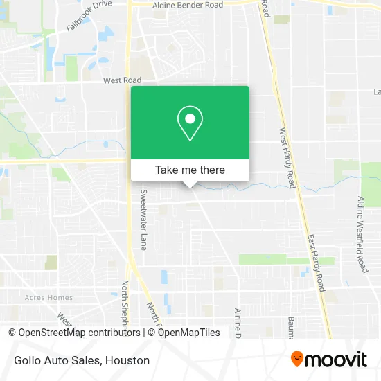 Gollo Auto Sales map