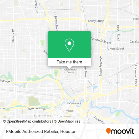 T-Mobile Authorized Retailer map