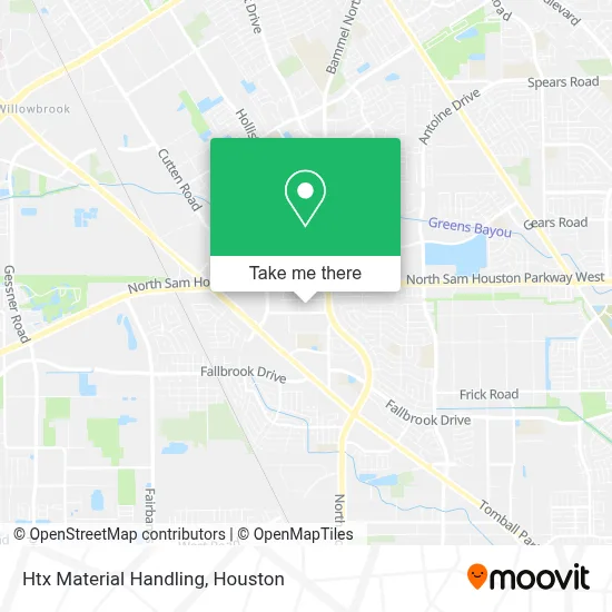 Htx Material Handling map