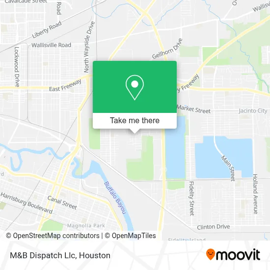 M&B Dispatch Llc map