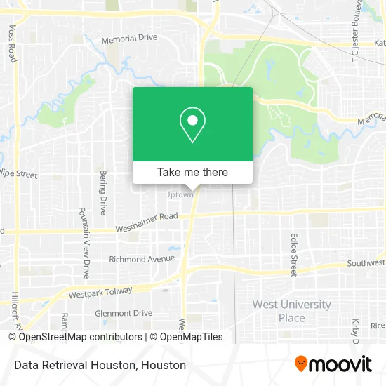 Data Retrieval Houston map