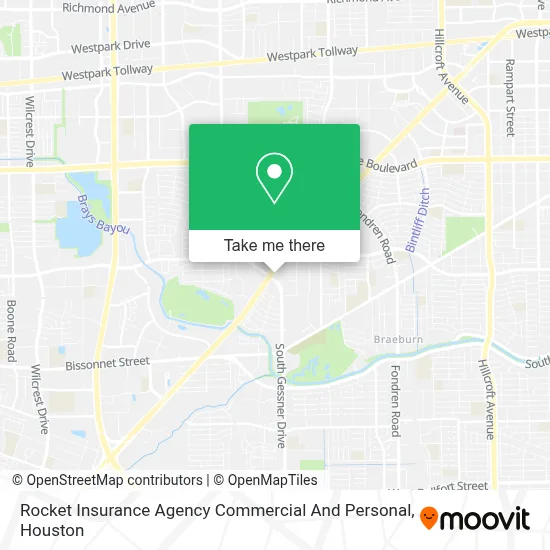 Rocket Insurance Agency Commercial And Personal map