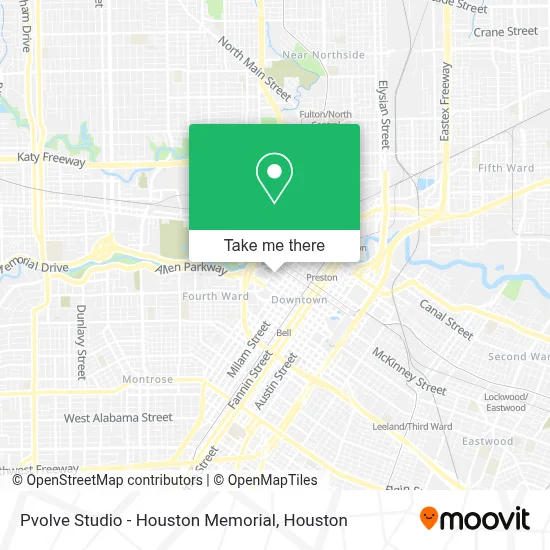 Pvolve Studio - Houston Memorial map