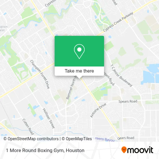 1 More Round Boxing Gym map