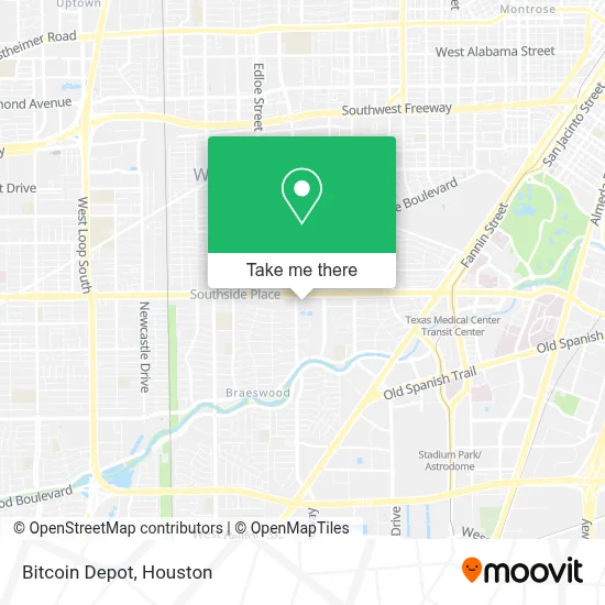 Bitcoin Depot map