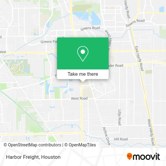 Harbor Freight map