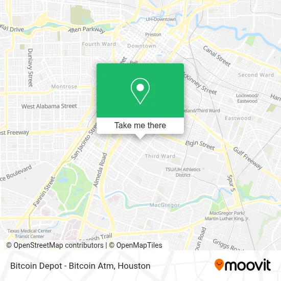 Bitcoin Depot - Bitcoin Atm map