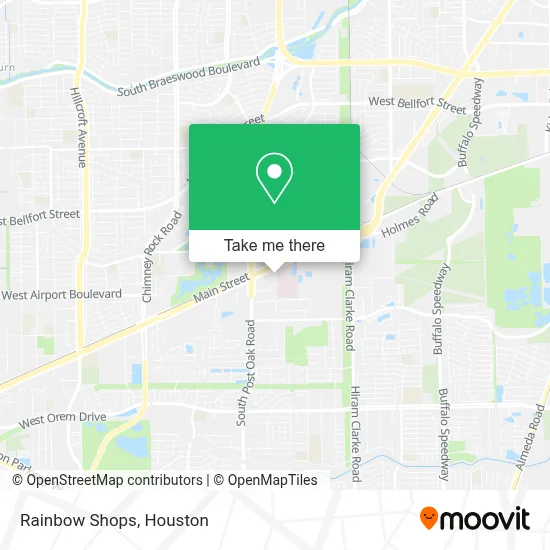 Rainbow Shops map
