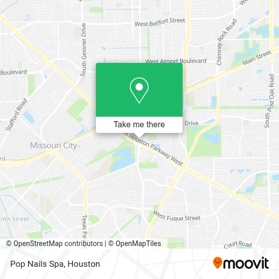 Pop Nails Spa map