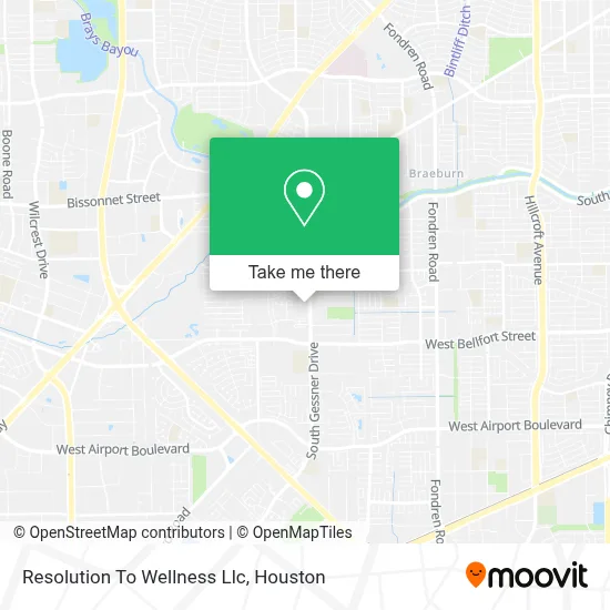 Resolution To Wellness Llc map