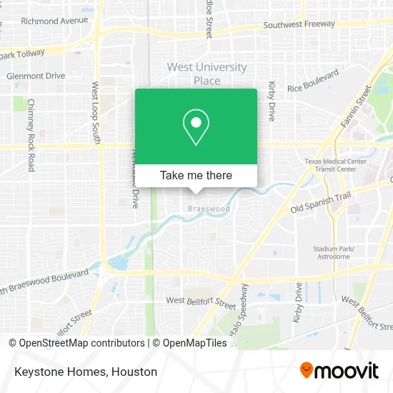 Keystone Homes map