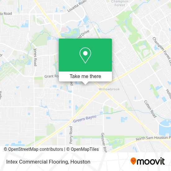 Intex Commercial Flooring map