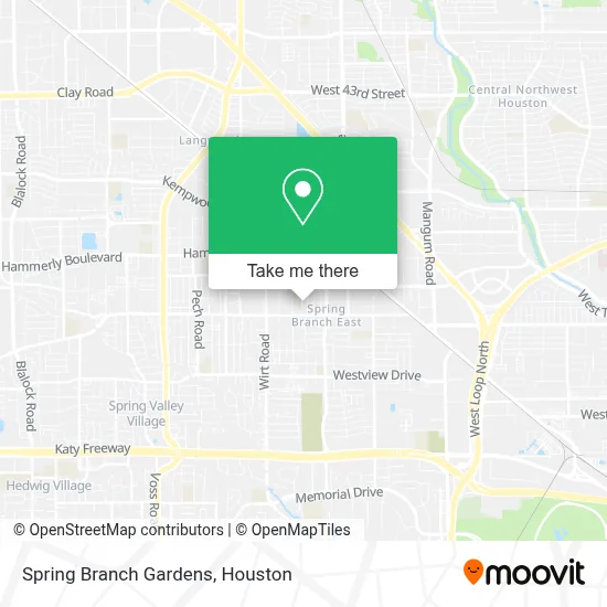Spring Branch Gardens map