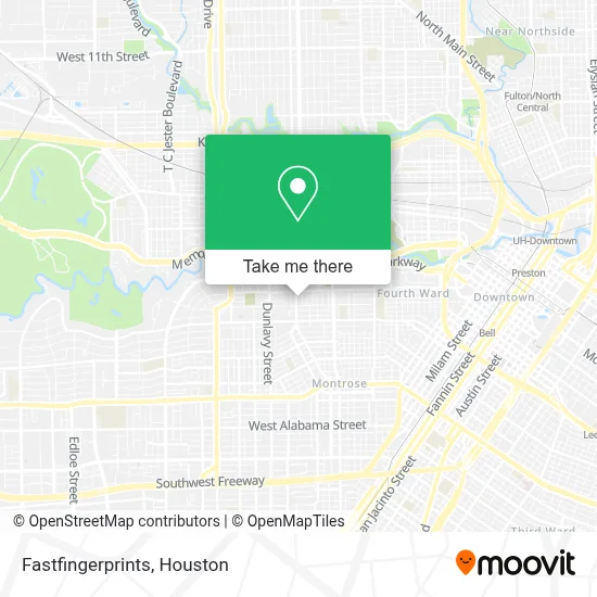 Fastfingerprints map