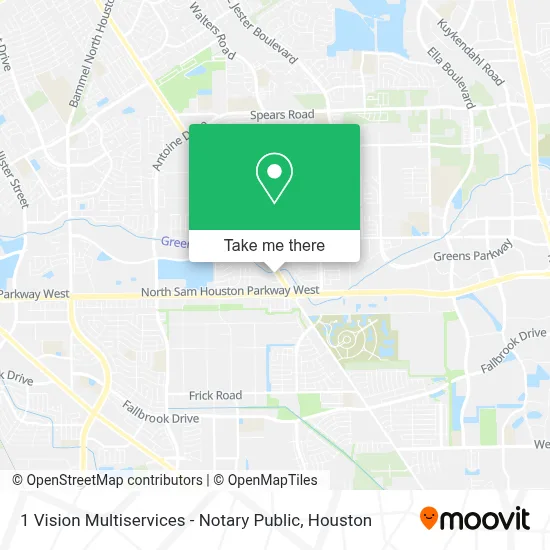 1 Vision Multiservices - Notary Public map