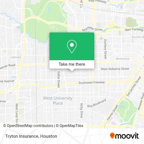 Tryton Insurance map
