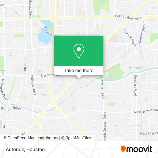 Autoride map