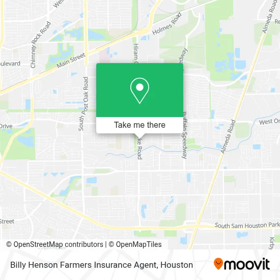 Billy Henson Farmers Insurance Agent map