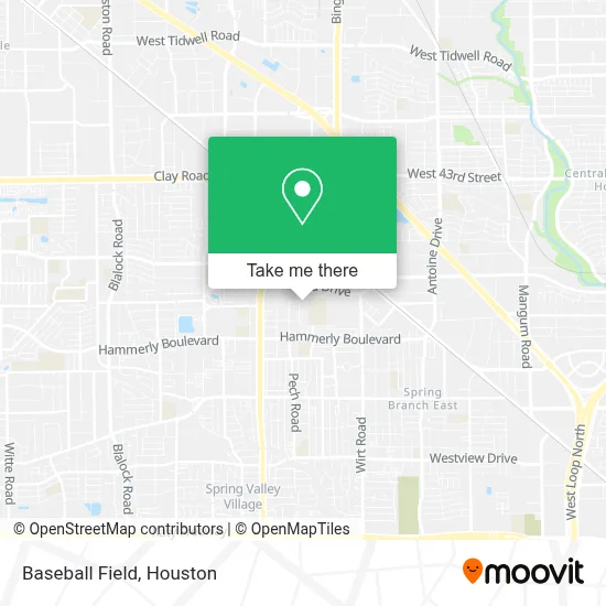 Baseball Field map