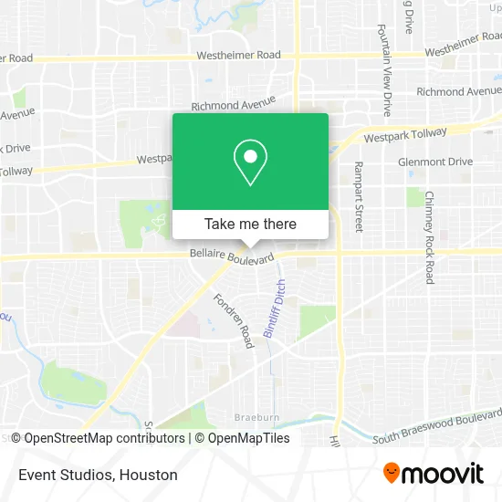 Event Studios map