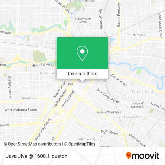 Mapa de Java Jive @ 1600